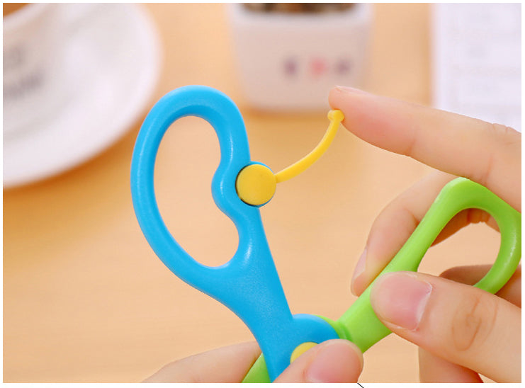 Kids Handmade Plastic Safety Scissors Safety Scissors - 1569_mini_kid_scissor