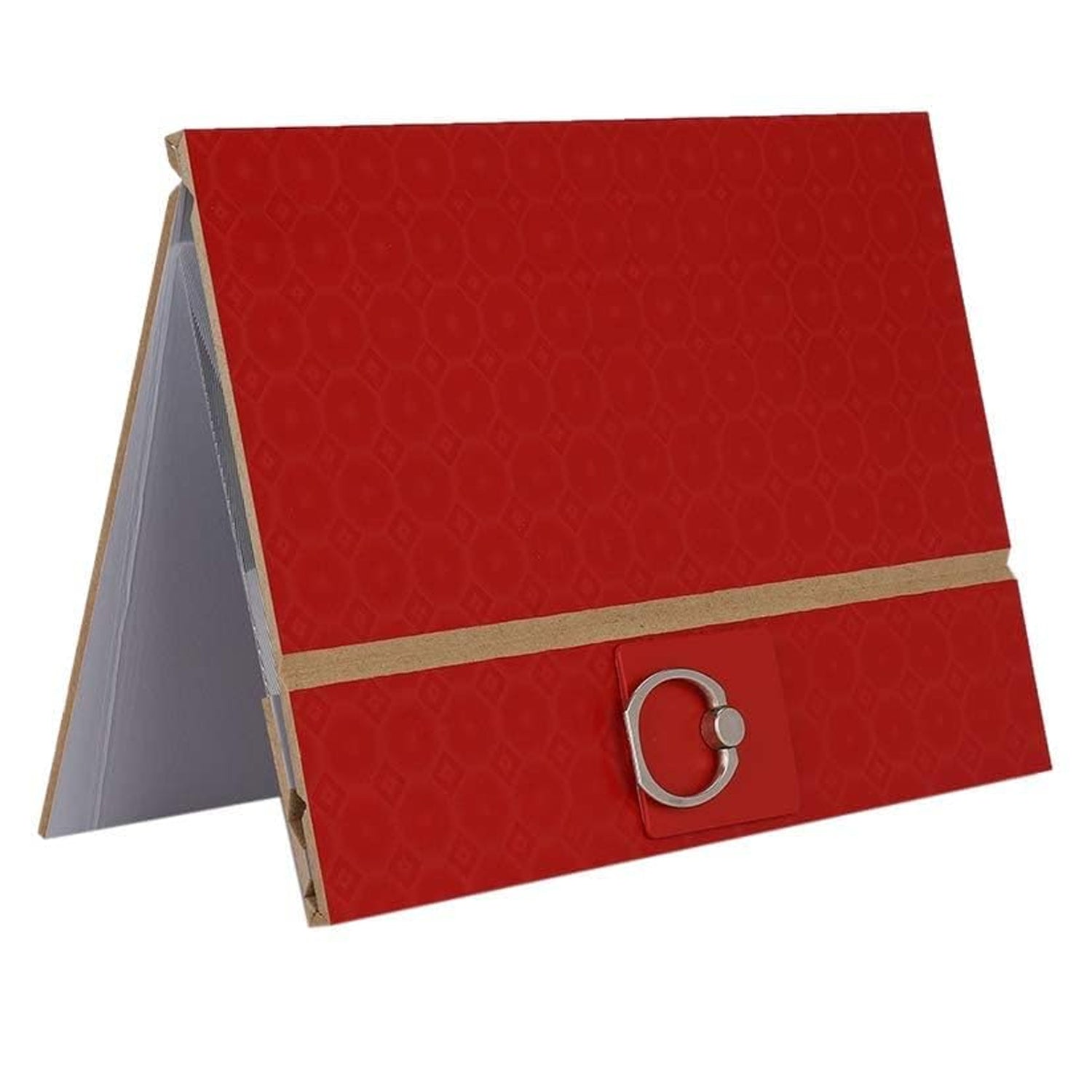 5D mobile screen magnifier in red with a sleek design for enhanced viewing experience