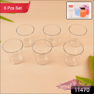 6-Pc Everyday Use Plastic Glassware Set - Superior eMart