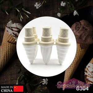 Superior eMart ice cream mold set for making fun ice cream cones at home