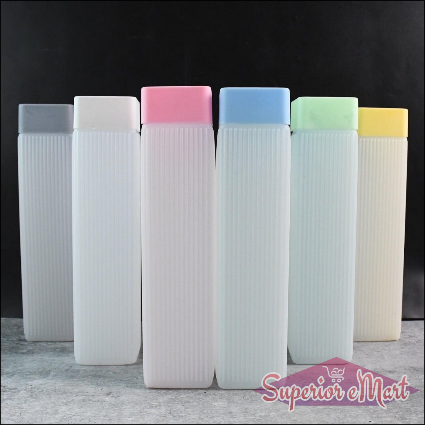 6 Pcs BPA-Free Hydration Water Bottles - Superior eMart