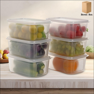 6 Pcs Multipurpose Food Storage Container Set - Superior eMart
