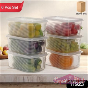 6 Pcs Multipurpose Food Storage Container Set - Superior eMart