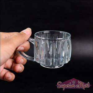 6 Pcs Set Unbreakable Plastic Tea Cups - Superior eMart