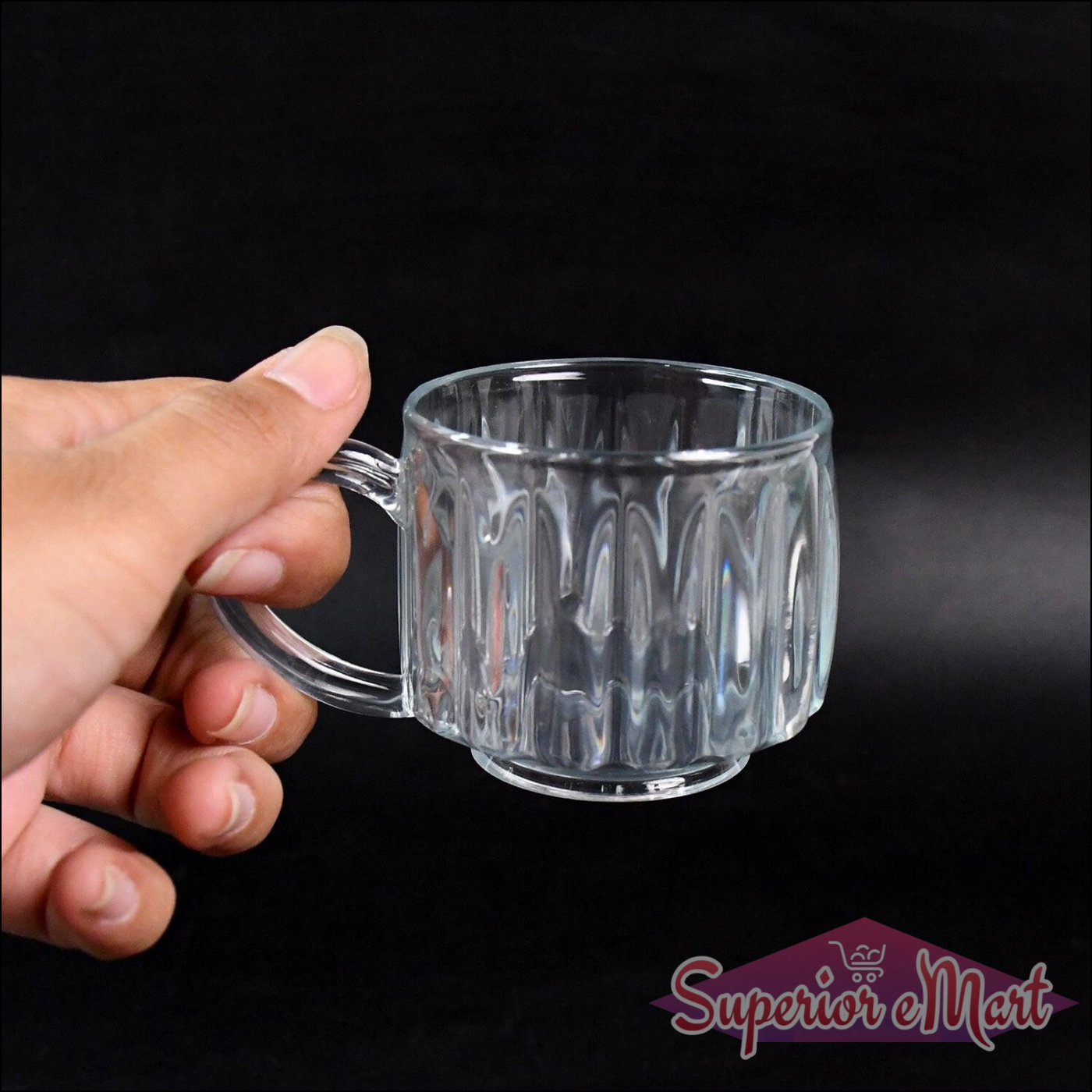 6 Pcs Set Unbreakable Plastic Tea Cups - Superior eMart