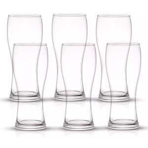 6-piece glass tumbler set featuring elegant design perfect for home or kitchen use