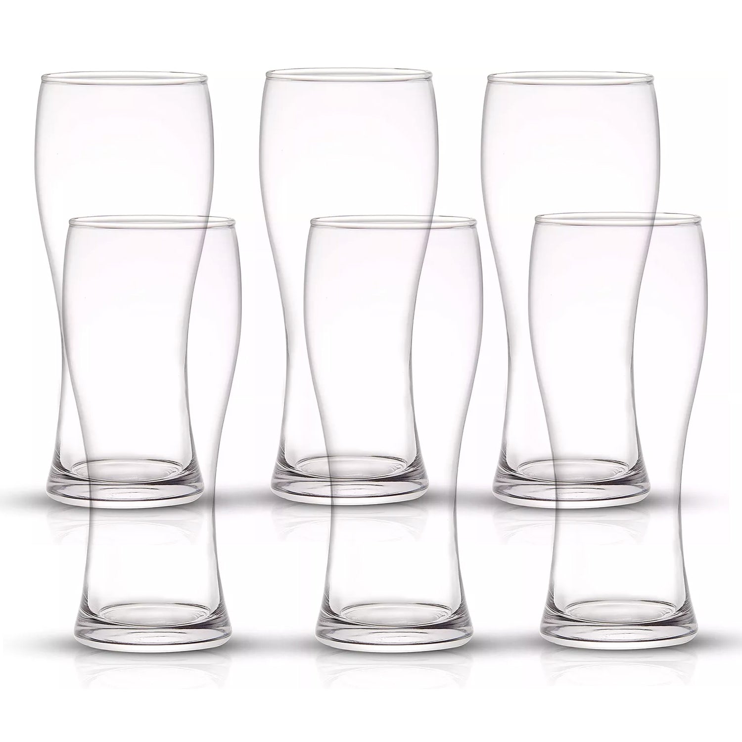 6-piece glass tumbler set featuring elegant design perfect for home or kitchen use