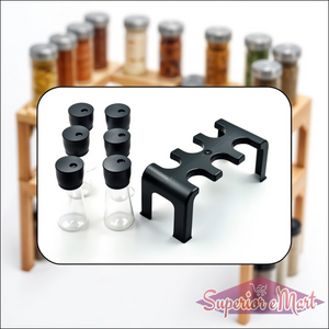 6-Piece Spice Rack - Superior eMart