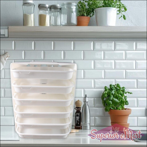 6-tier Wall Shelf for Kitchen Storage - Superior eMart