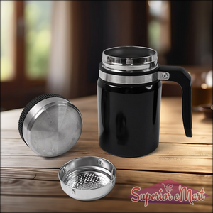 600ml Insulated Coffee Mug with Handle - Superior eMart