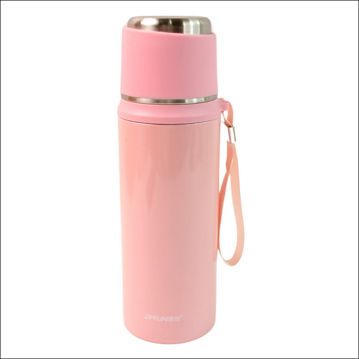 600ml Insulated Water Bottle - Pink - Superior eMart