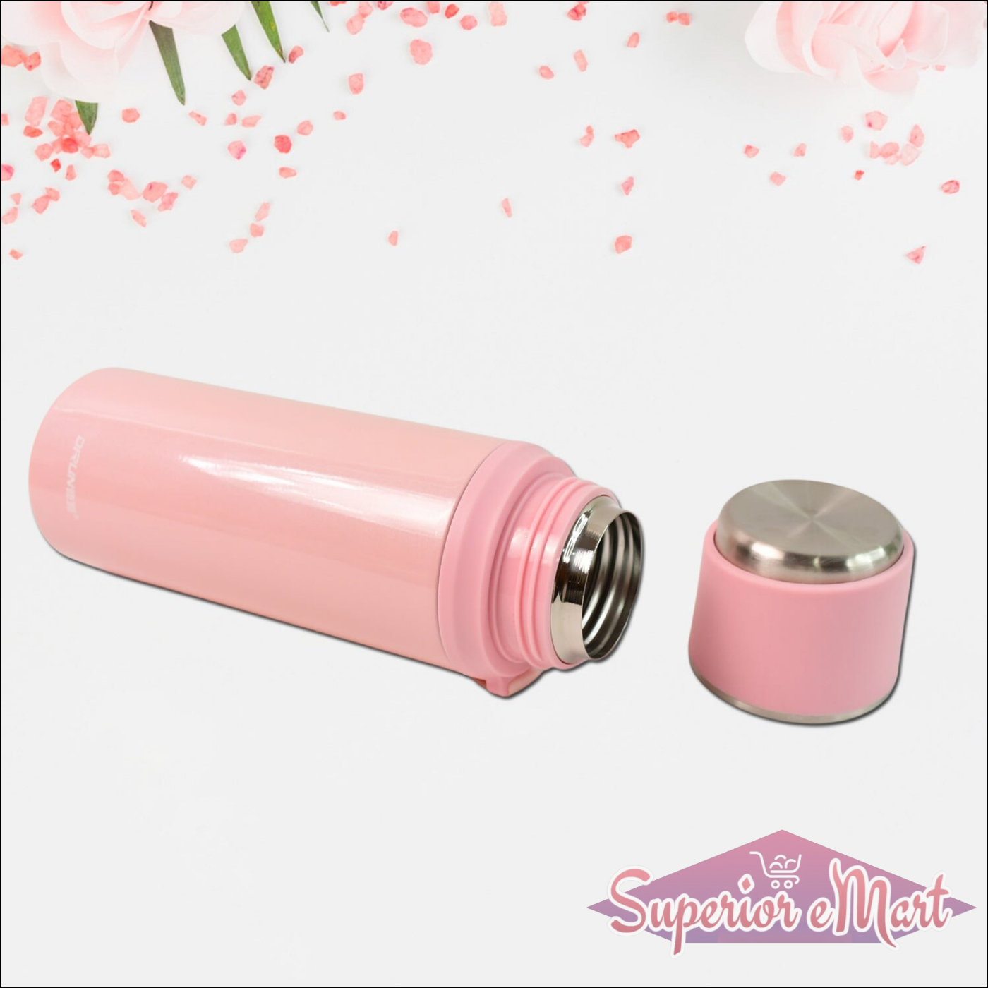 600ml Insulated Water Bottle - Pink - Superior eMart