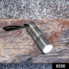 Portable Mini Torch / Flashlight LED Powerful High Lumens Pen Light Easy To Carr - 8556_9led_pocket_flashlight_1pc