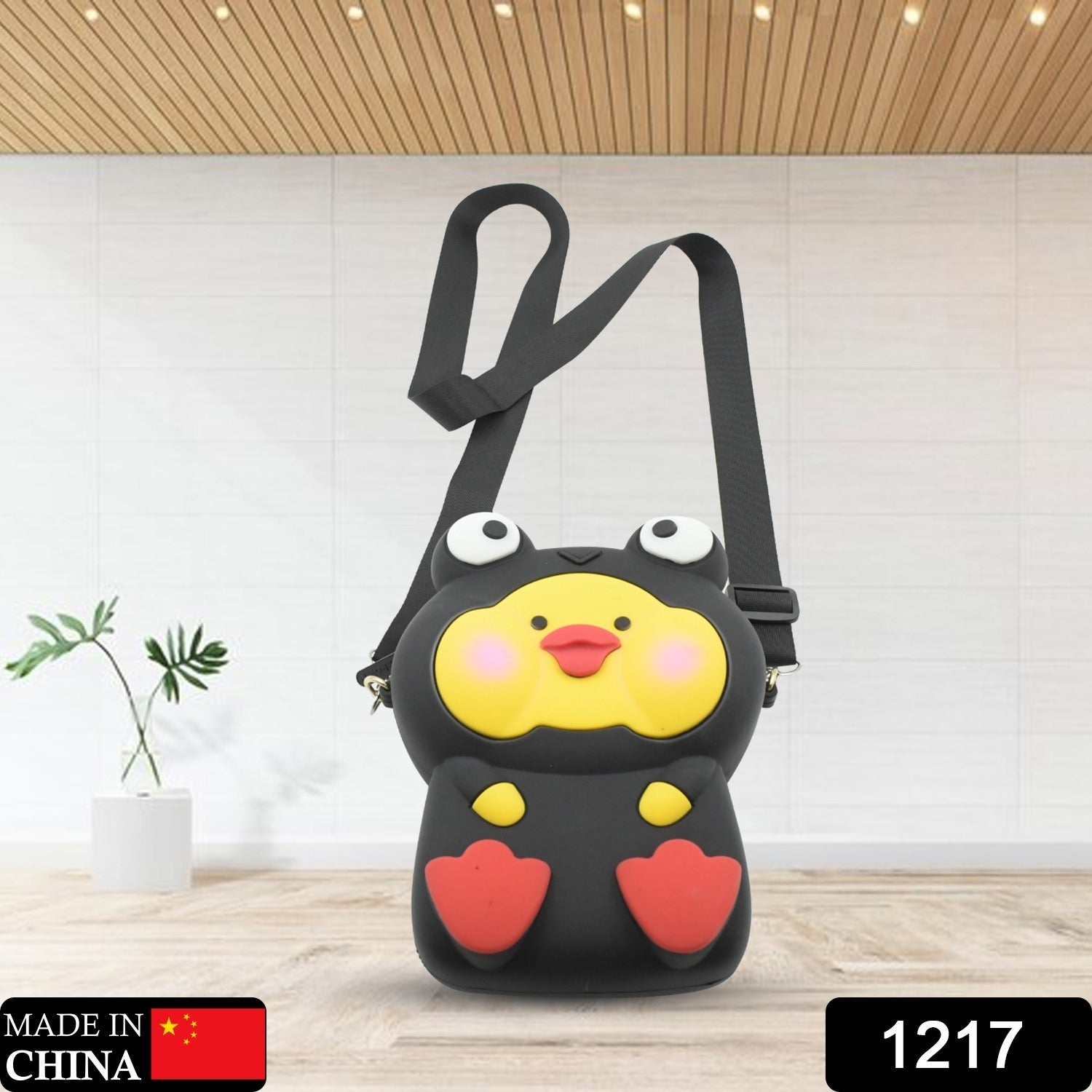 Cute Cartoon Girls' Backpack, Shoulder Bag /  Purse, Portable, Mini Silicone Han - 1217_cute_cartoon_shoulder_purse