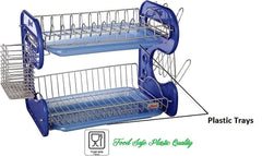 Stainless steel rack for plates and cups