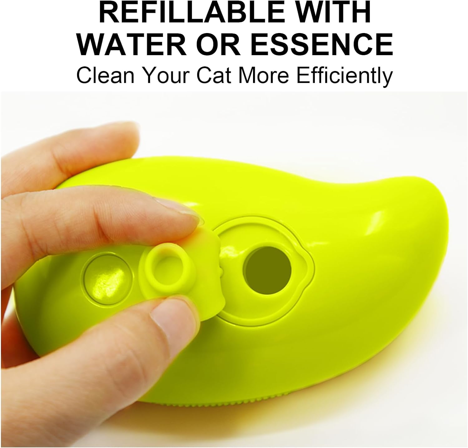 3 In1 Cat Steamy Brush, Self Cleaning Steam Cat Brush Cat Steamer Brush for Mass - 12918_3in1_steam_pet_brush