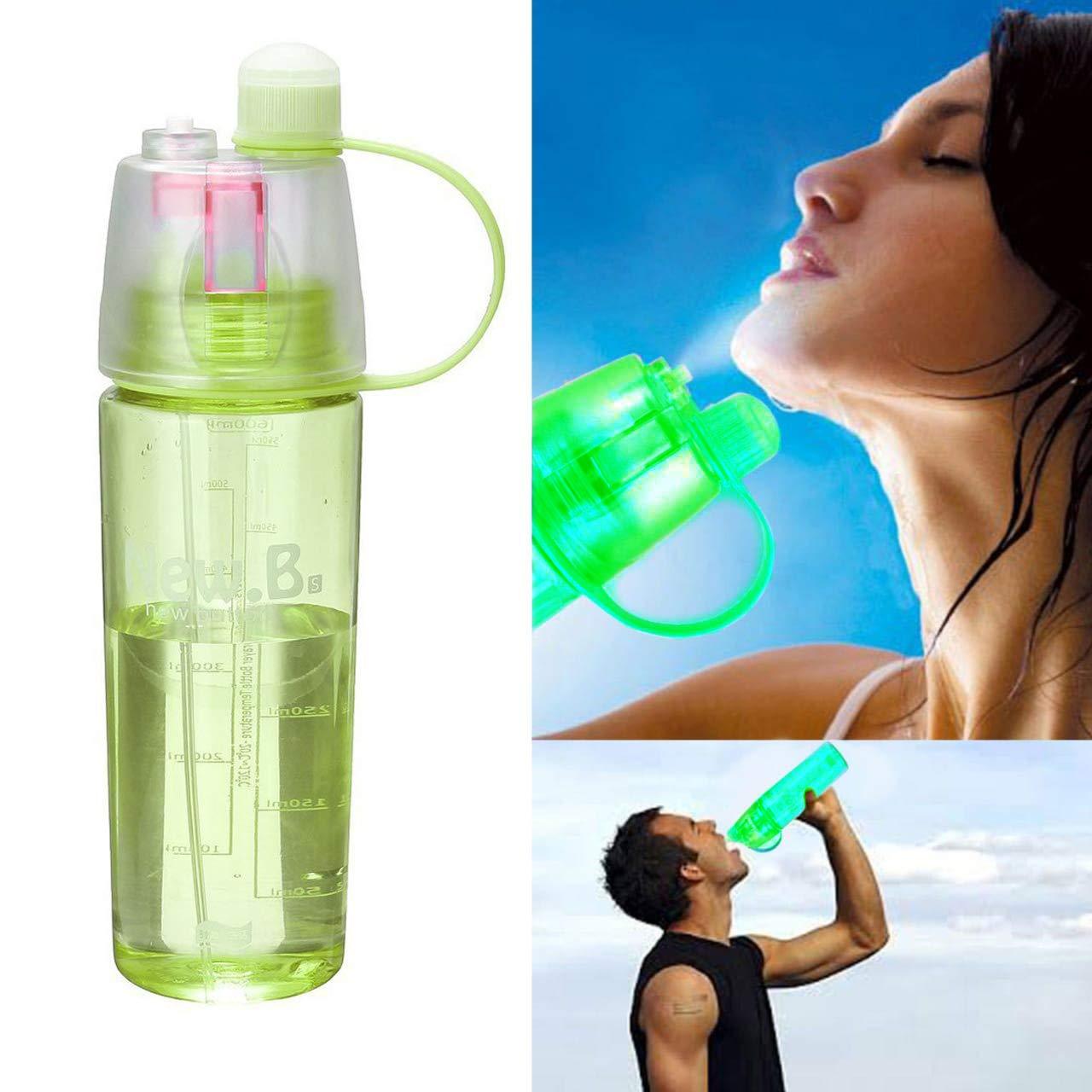 नई बी पोर्टेबल पानी की बोतल - 0540_spray_water_bottle