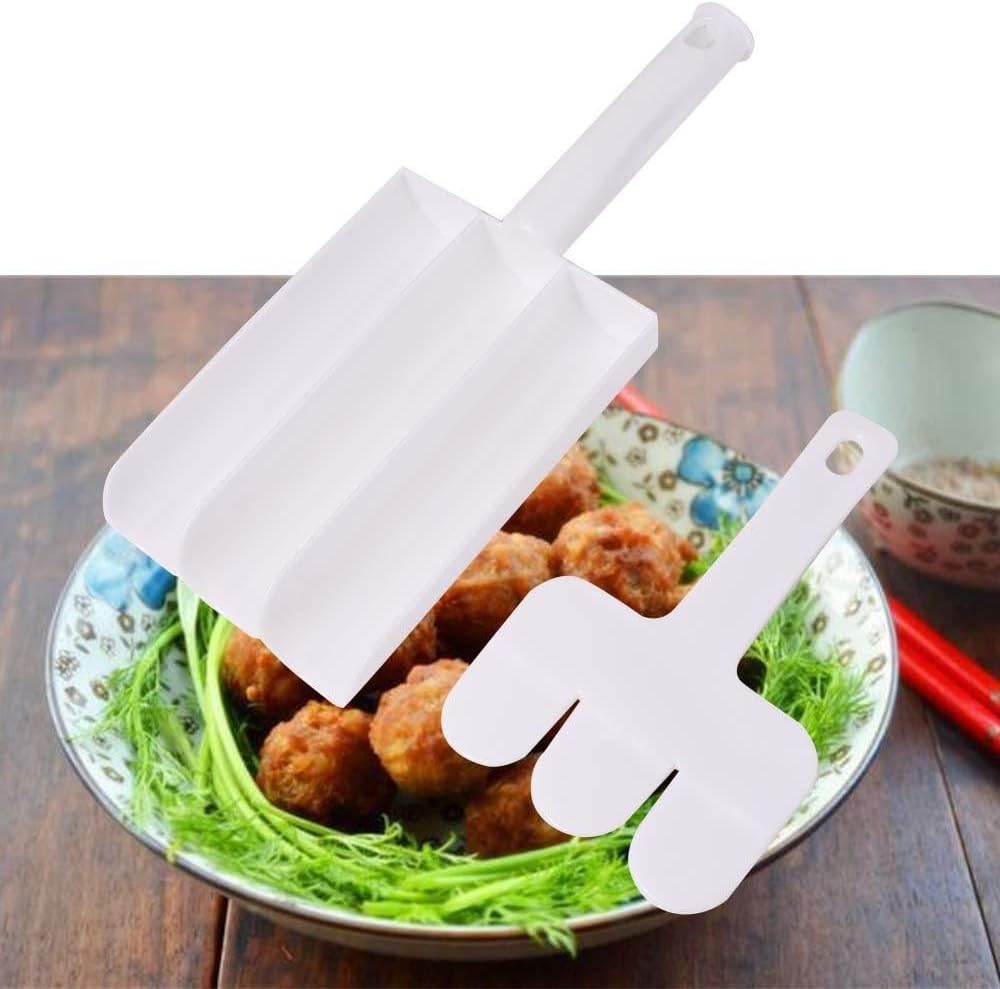 Small Multifunction Fritters Maker - Creative Fritters Scoop Multi-Function Ball - 5913a_fritters_maker_2pc_set_3grid