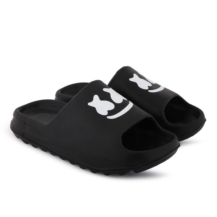 Stylist Black Slider For Men