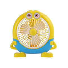 plastic cute mini electric usb fan desk fan for children ( Battery Not Include) - 6464_usb_cartoon_fan