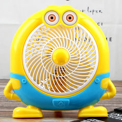 plastic cute mini electric usb fan desk fan for children ( Battery Not Include) - 6464_usb_cartoon_fan