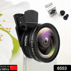 Camera Lens External Phone Lens Phone Camera Lens 0.45X Universal Ultra Wide Ang - 6553_phone_camera_lens