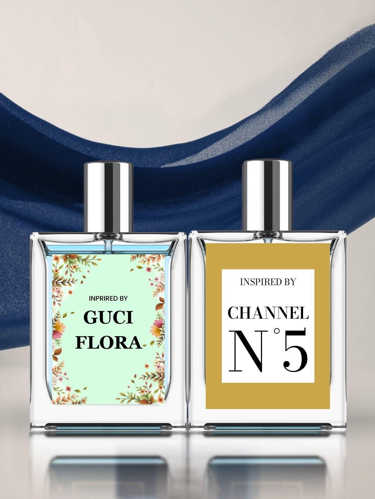 Flora &  N5 Eau De Perfume Pack of 2