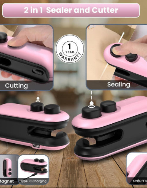 Superior eMart Portable Mini Bag Sealer USB Rechargeable