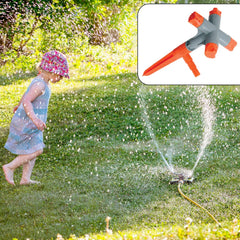 Garden Sprinkler 360° Rotating Adjustable Round 4 Arm Lawn Water Sprinkler for  - 7490_garden_sprinkle_4_arm