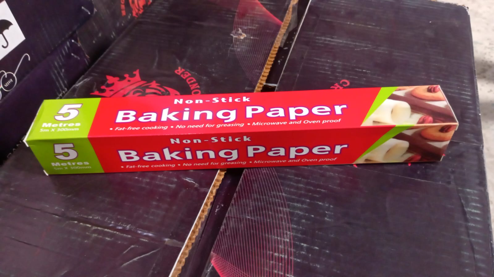 Non-Stick Parchment Paper: Easy Cleanup for Baking, Grilling & More (Microwave & - 5816_5mtr_baking_paper