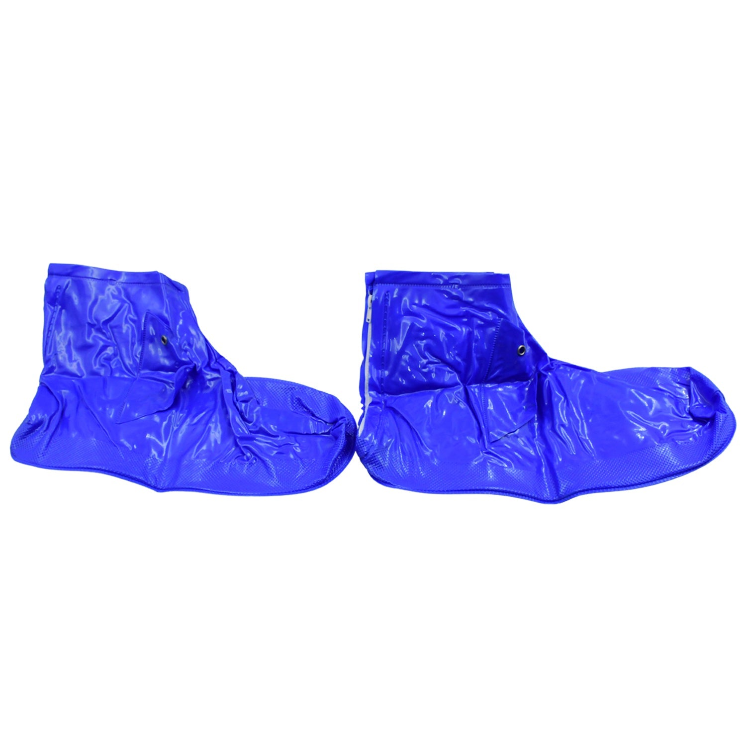 Plastic Shoes Cover Reusable Anti-Slip Boots Zippered Overshoes Covers & Shoe la - 17961_rain_medium_shoe_cover_1pair_no2