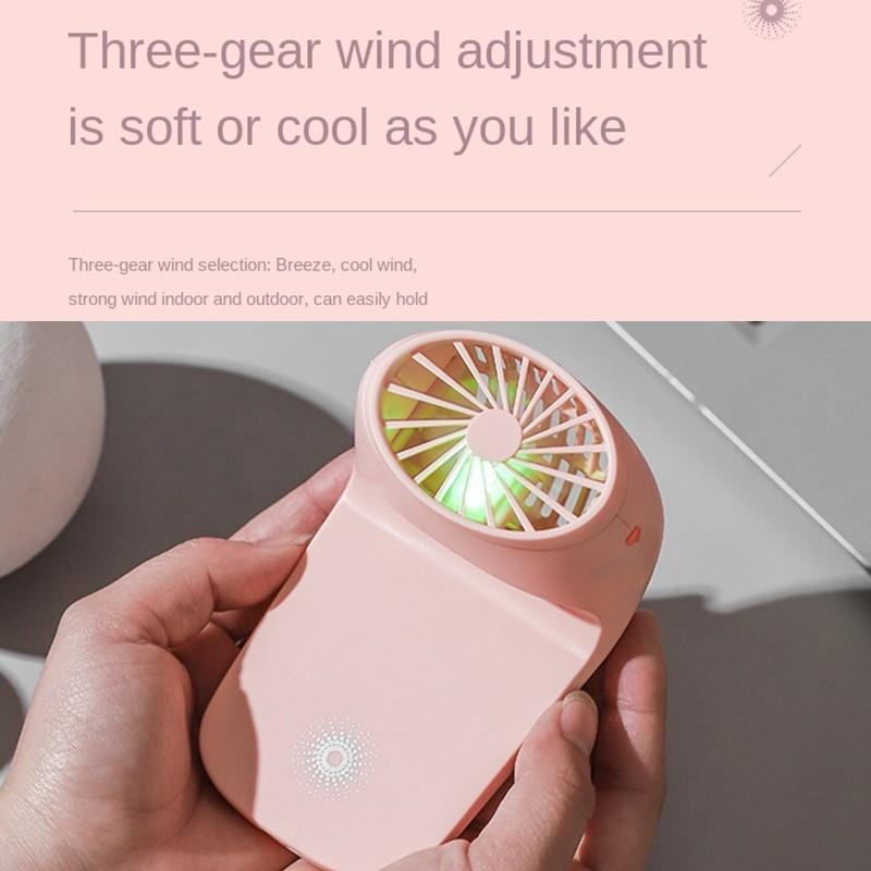 Portable Mobile Phone Holder Fan  Personal Fan Multi- Function Fan Handheld Char - 4814_mobile_stand_fan