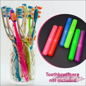 6pc Tooth Brush Travel Covers / Case / Holder - Superior eMart