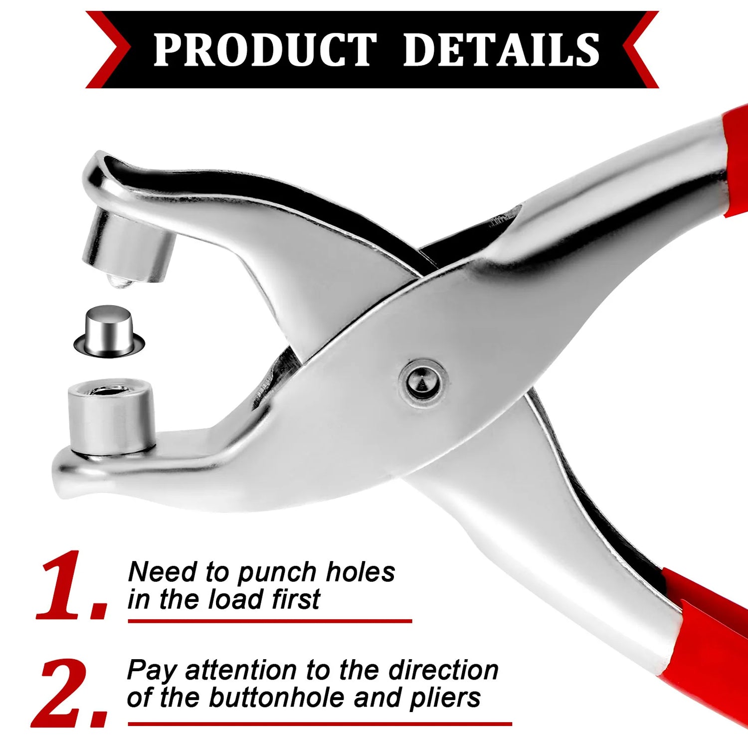 Superior eMart Grommet Setting Tool Kit for Leather