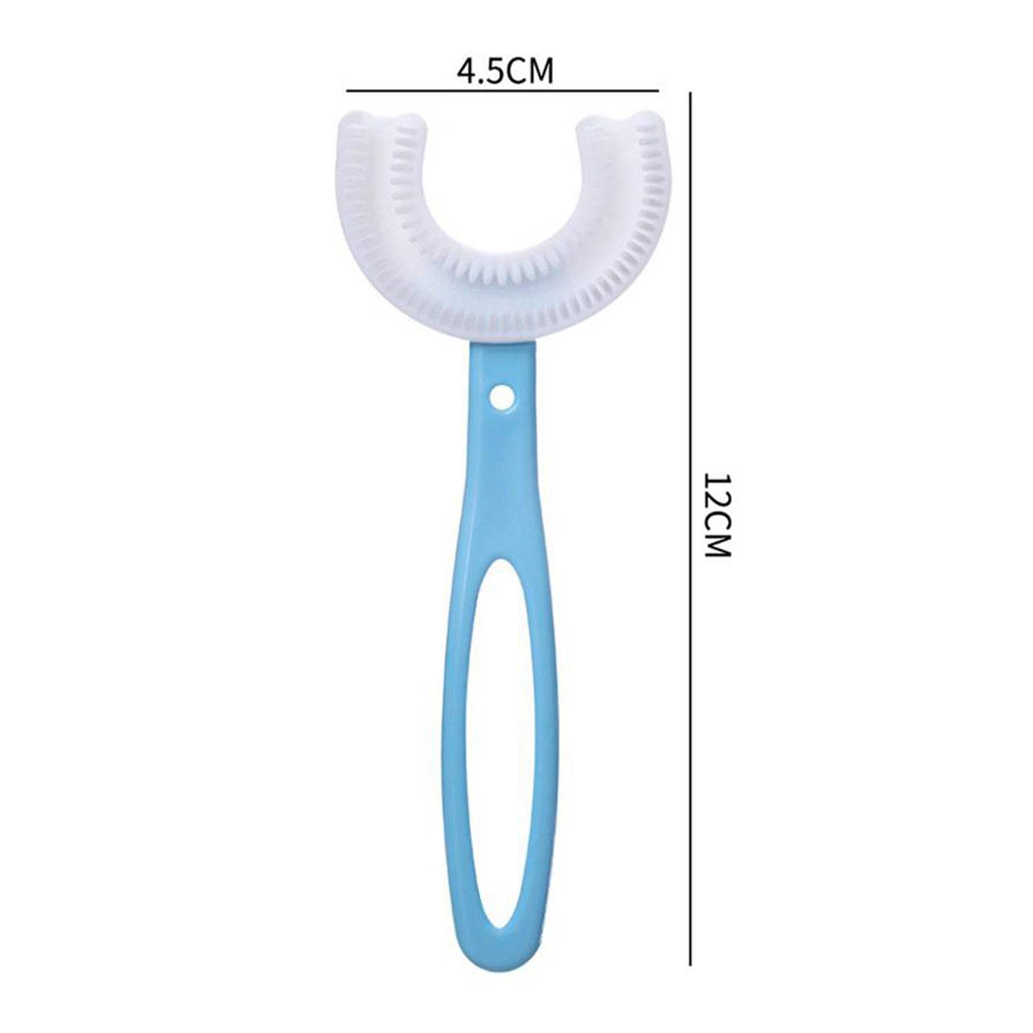 4773 Kids U Shaped Large Tooth Brush Used In All Kinds Of Household Bathroom Places For Washing Teeth Of Kids Toddlers And Childrens Easily And Comfortably. - Superior eMart