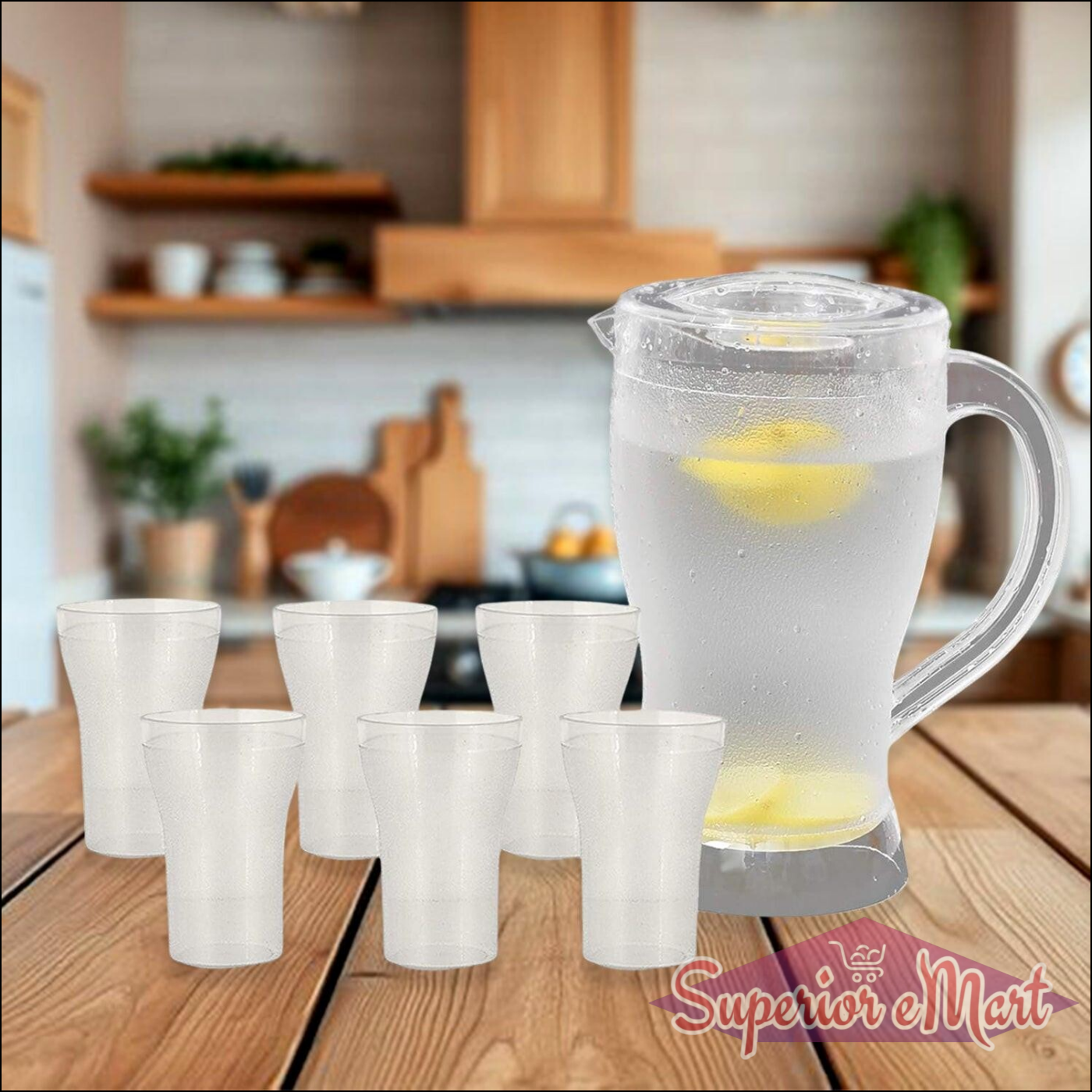 7 Piece Unbreakable Glassware Set - Superior eMart