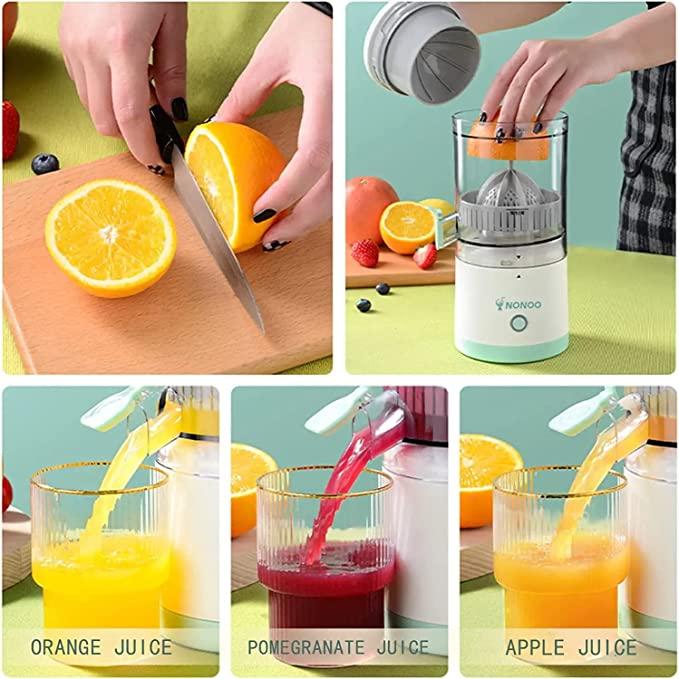 Electric Citrus Juicer: Ideal for juicing halved citrus fruits