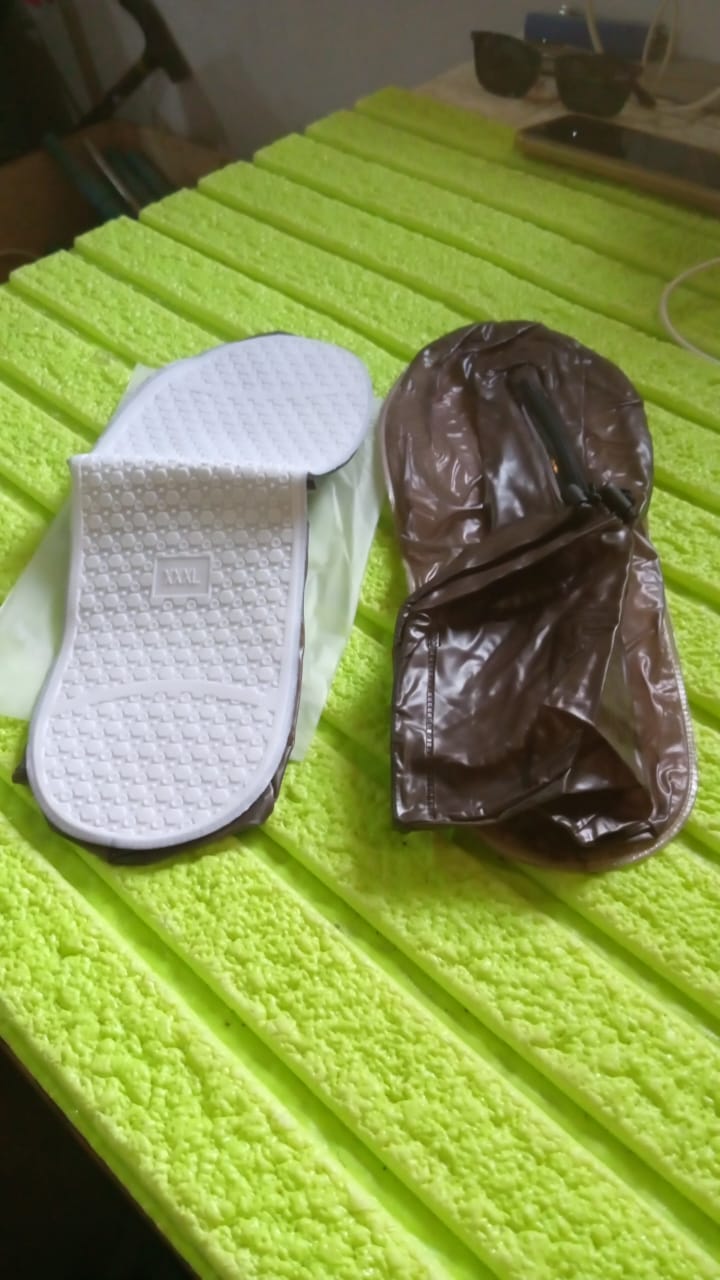 Plastic Shoes Cover Reusable Anti-Slip Boots Zippered Overshoes Covers Transpare - 17974_rain_shoe_cover_xxxl_1_pair