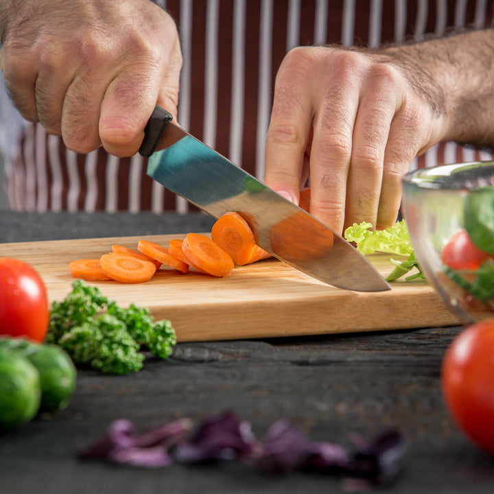 Natural Wood Chopping / Cutting Board For Kitchen Vegetables / Fruits