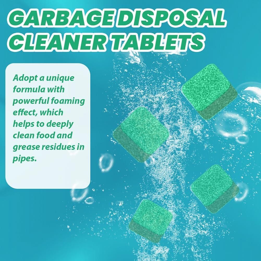 Sink Cleaner Deodorizer Tablets (Pack of 12)