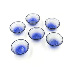 Durable 6-piece bowl set, perfect for serving meals in households and kitchens.