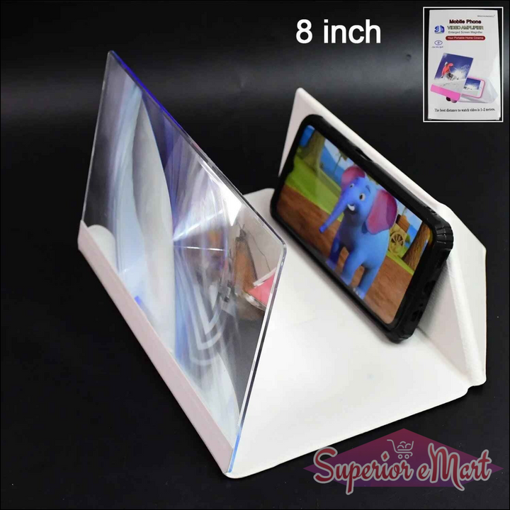 8-Inch 3D Mobile Screen Amplifier - Superior eMart
