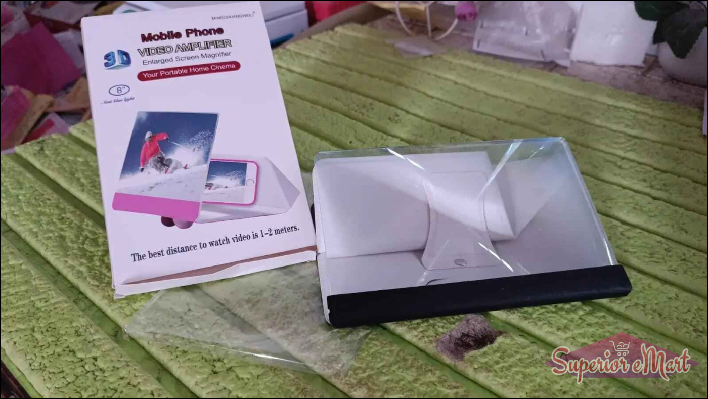 8-Inch 3D Mobile Screen Amplifier - Superior eMart