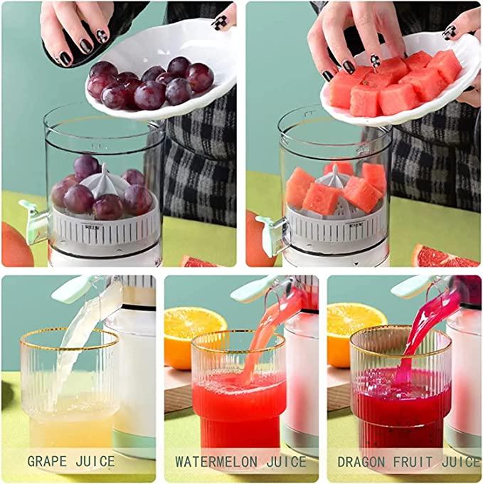 Electric Citrus Juicer: Ideal for juicing halved citrus fruits