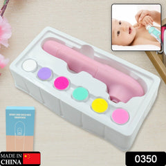 6 in1 Electric Manicure Nail Sharpener for Babies and Children Baby Nail Cutter  - 0350_6in1_baby_eletric_nail_cutter