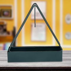 12880 Mosquito Coil Holder Frame Triangular Shape Iron Mosquito Incense Holder Mosquito Repellent Incense Holder Hanging Mosquito Repellent Outdoor Stylish Mosquito Repellent Incense Holder - Superior eMart