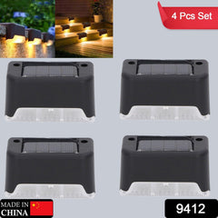 Solar Decorative Lights, Waterproof Durable Garden Atmosphere Lights Stair Light - 9412_solar_decorative_light_4pc