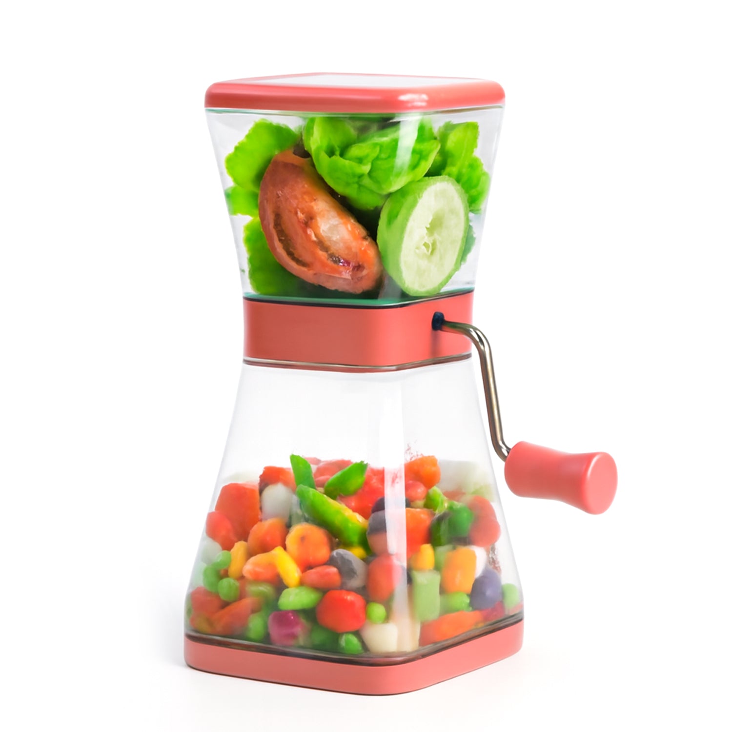Manual Cutter With Blades And Locking Lid (1 Pc)