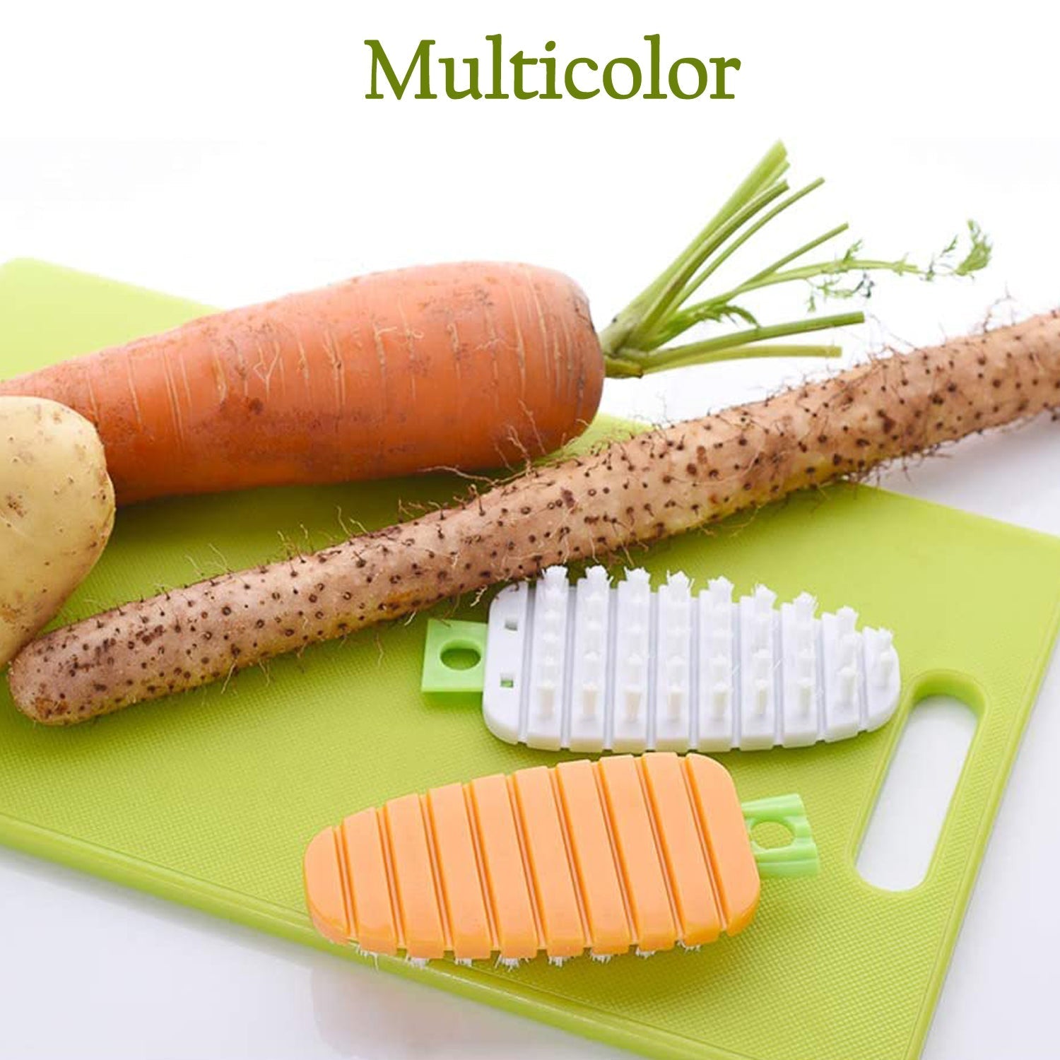 Vegetable Scrubbing Brush, Vegetable Scrubber Nonâ€‘Toxic Fruit Brush Carro - 2950_fruit_and_vegetable_brush