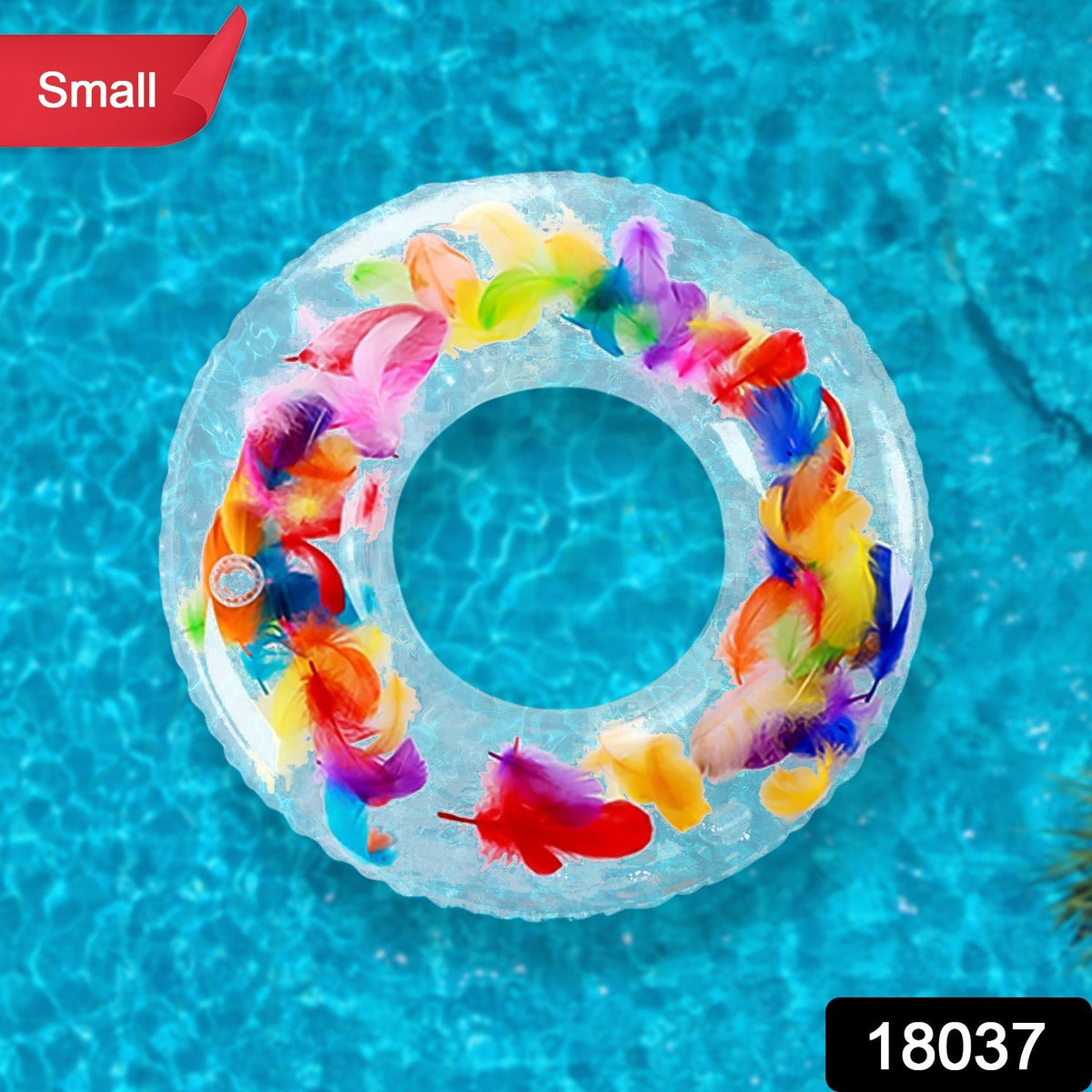 Swim Ring, For children, Conveniently Portable, Feathers, Swimming Ring, For Wat - 18037_small_feathers_swimming_ring_1pc